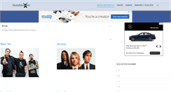Desktop Screenshot of musicaretro.net
